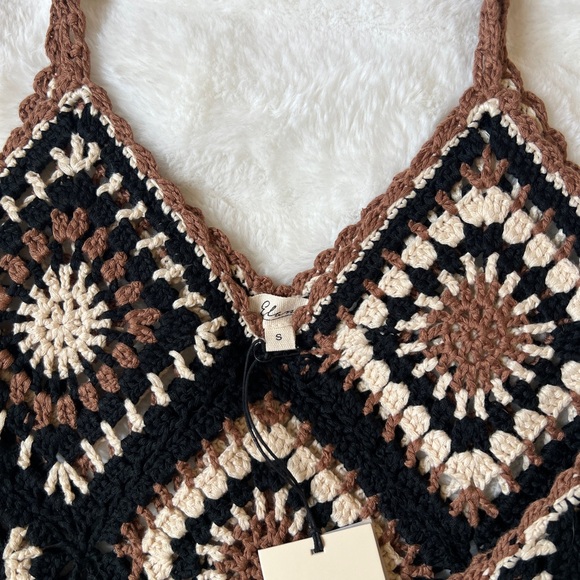 Elan long crochet tassel dress - Picture 2 of 6